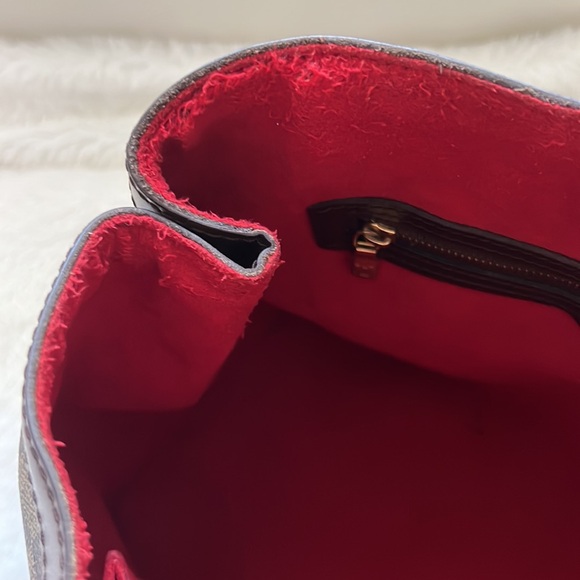 Auth LOUIS VUITTON Hampstead PM  Ebene Damier Unclear Handbag - Picture 9 of 14